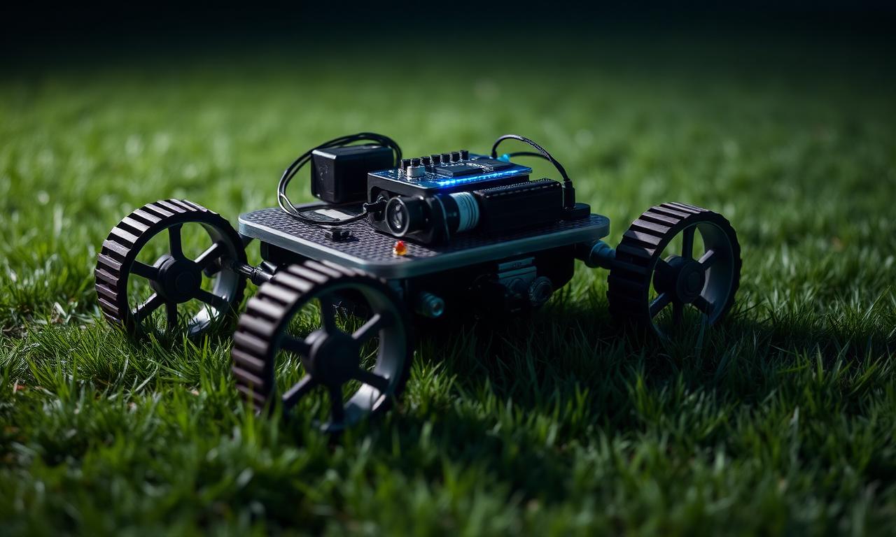 Hibrit Çim Biçme Robotu